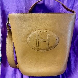 Hermes bucked bag Vintage.